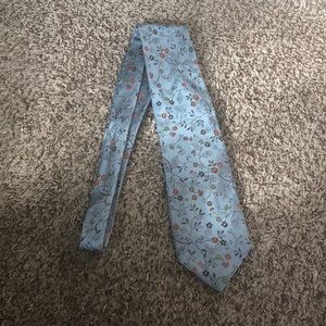 Neiman Marcus Floral Tie